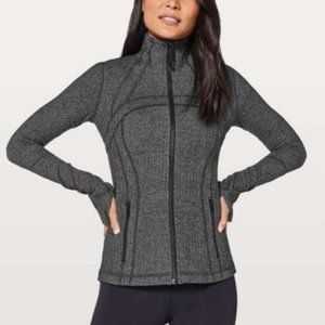 LULULEMON Womens Heathered Herringbone Define Jacket Size 4